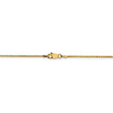 14k 1.05mm Box Chain-WBC-BOX105-30