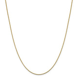 14k 1.05mm Box Chain-WBC-BOX105-26