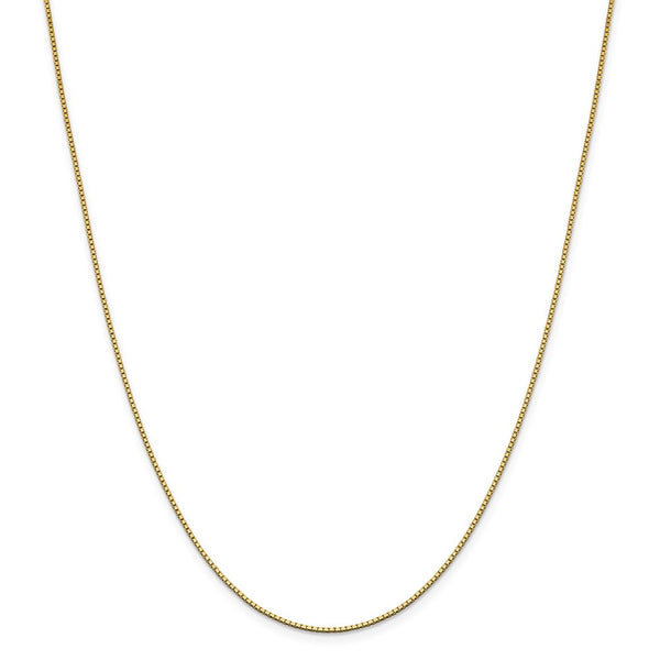 14k 1.05mm Box Chain-WBC-BOX105-26