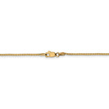 14k 1.1mm Box Chain-WBC-BOX110-16