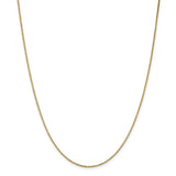 14k 1.1mm Box Chain-WBC-BOX110-20