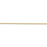 14k 1.3mm Box Chain-WBC-BOX125-16