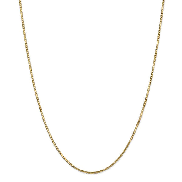 14k 1.5mm Box Chain-WBC-BOX150-24