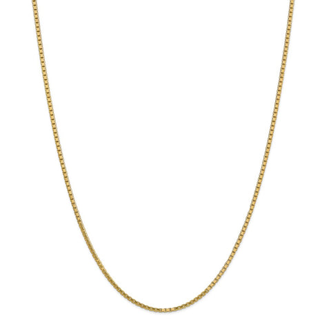 14k 1.9mm Box Chain-WBC-BOX200-20