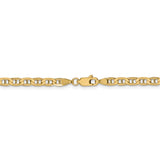 14k 3.75mm Concave Anchor Chain-WBC-CCA100-22