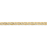 14k 4.5mm Concave Anchor Chain-WBC-CCA120-20