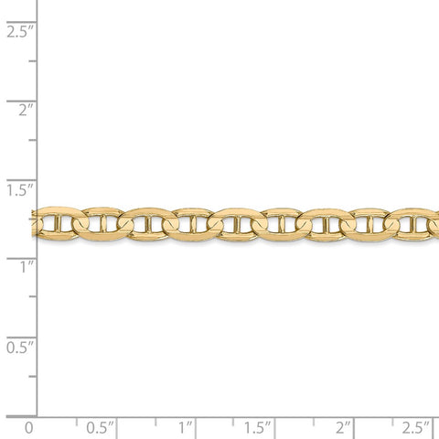 14k 5.25mm Concave Anchor Chain-WBC-CCA140-20