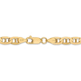 14k 6.25mm Concave Anchor Chain-WBC-CCA160-18