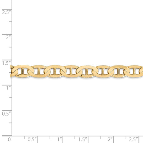 14k 6.25mm Concave Anchor Chain-WBC-CCA160-8