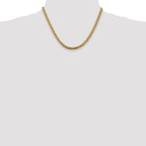 14k 5mm Solid Miami Cuban Chain-WBC-DCU160-18