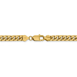 14k 6.25mm Solid Miami Cuban Chain-WBC-DCU200-24