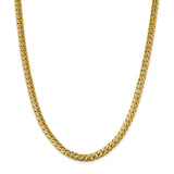 14k 6.25mm Solid Miami Cuban Chain-WBC-DCU200-22