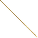 14k 4mm Semi-solid D/C Rope Chain-WBC-DH030-8