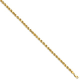 14k 4.9mm Semi-solid D/C Rope Chain-WBC-DH035-8