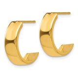 14K Hoop Earrings-WBC-E683