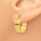14K Small Hoop Earrings-WBC-E785