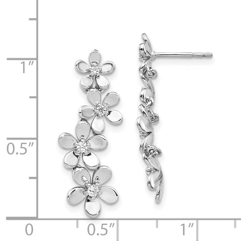 14k White Gold Diamond Earrings-WBC-EM4039-020-WA