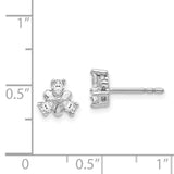 14k White Gold Diamond Earrings-WBC-EM4174-040-WA