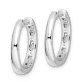 14k White Gold Diamond Hinged Hoop Earrings-WBC-EM5365-050-WA