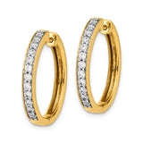 14k Diamond Hinged Hoop Earrings-WBC-EM5367-075-YA
