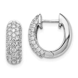 14k White Gold Diamond Hinged Hoop Earrings-WBC-EM5392-120-WA