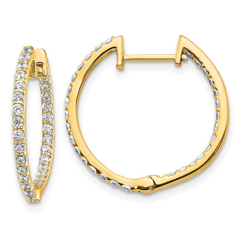 14k Diamond In/Out Hinged Hoop Earrings-WBC-EM5425-075-YA
