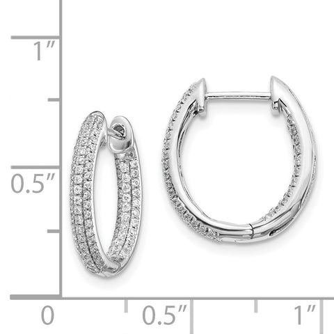 14k White Gold Diamond In/Out Hinged Hoop Earrings-WBC-EM5438-062-WA