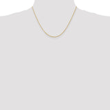 14k 1.5mm Extra-Light D/C Rope Chain-WBC-EXL012-18