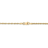 14k 1.8mm Extra-Light D/C Rope Chain-WBC-EXL014-30