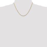 14k 1.8mm Extra-Light D/C Rope Chain-WBC-EXL014-18