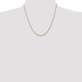 14k 1.8mm Extra-Light D/C Rope Chain-WBC-EXL014-20