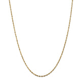 14k 1.8mm Extra-Light D/C Rope Chain-WBC-EXL014-30