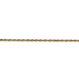 14k 2.0mm Extra-Light D/C Rope Chain-WBC-EXL016-20