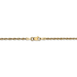 14k 2.0mm Extra-Light D/C Rope Chain-WBC-EXL016-18