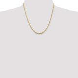 14k 2.75 mm Extra-Light D/C Rope Chain-WBC-EXL023-20