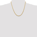 14k 4mm Extra-Light D/C Rope Chain-WBC-EXL030-20