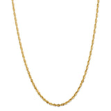 14k 4mm Extra-Light D/C Rope Chain-WBC-EXL030-24