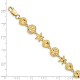 14K Sea Life Bracelet-WBC-FB1270-7