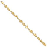 14K Sea Life Bracelet-WBC-FB1281-7