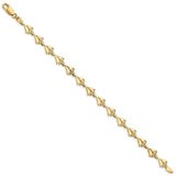 14k Sailboat Bracelet-WBC-FB1741-7