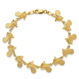 14k Beach Chair Bracelet-WBC-FB1783-7