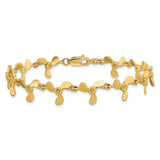 14k Propeller Bracelet-WBC-FB1790-7.25