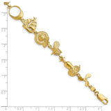 14k Beach Essentials Bracelet-WBC-FB1800-7