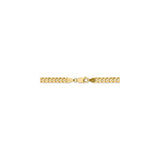 14k 4.75mm Flat Beveled Curb Chain-WBC-FBU120-24