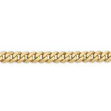 14k 5.75mm Flat Beveled Curb Chain-WBC-FBU140-9