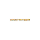 14k 6.25mm Flat Figaro Chain-WBC-FFL160-30