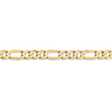 14k 7mm Flat Figaro Chain-WBC-FFL180-24