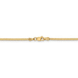 14k 1.3mm Franco Chain-WBC-FRA040-20