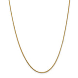 14k 1.3mm Franco Chain-WBC-FRA040-24