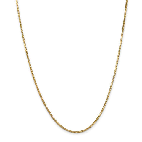 14k 1.3mm Franco Chain-WBC-FRA040-16